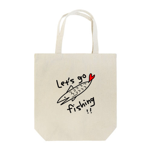 釣りに行こう！ Tote Bag