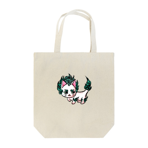 唐獅子にゃんこ Tote Bag