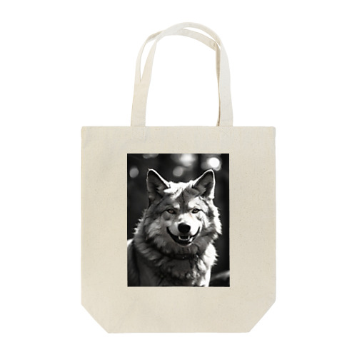 月下の狼 Tote Bag