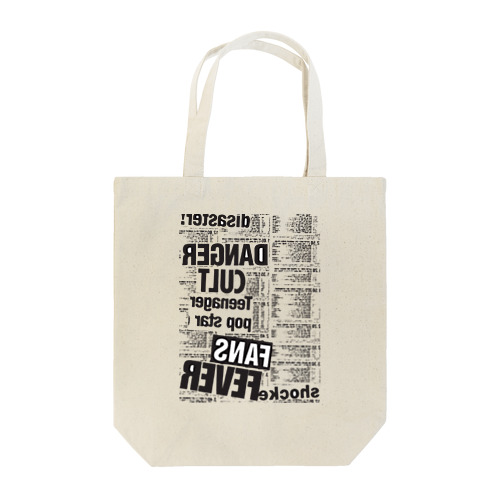 typography Tote Bag