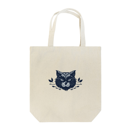 マヌルネコ［ダークブルー］ Tote Bag