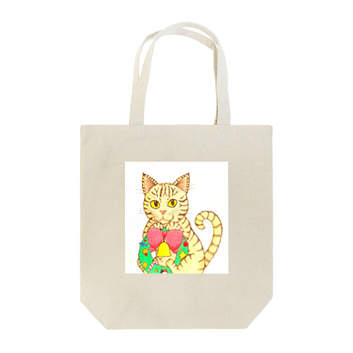 クリスマスキャット Tote Bag