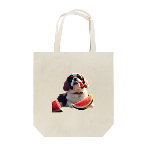 キャバリアの夏休み Tote Bag