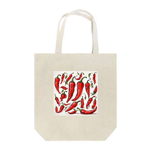 唐辛子アート Tote Bag