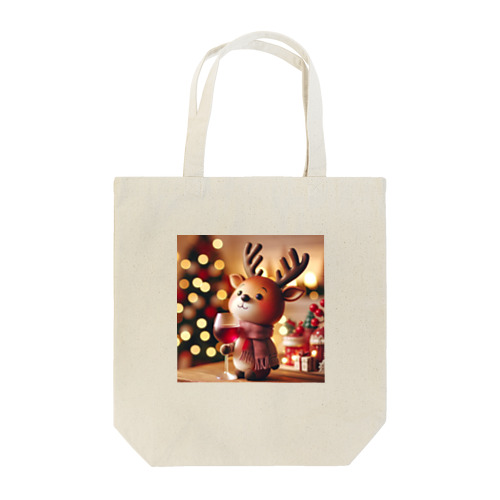 呑(どん)となかいinクリスマス　デフォルメver Tote Bag