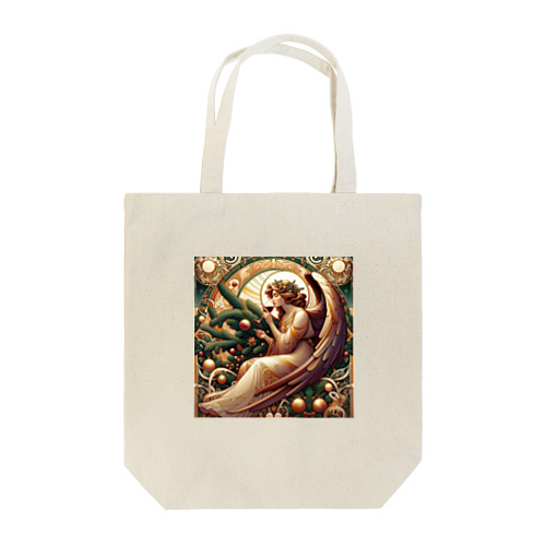 呑(どん)天使inクリスマス　アール・ヌーヴォー風vol.2 Tote Bag