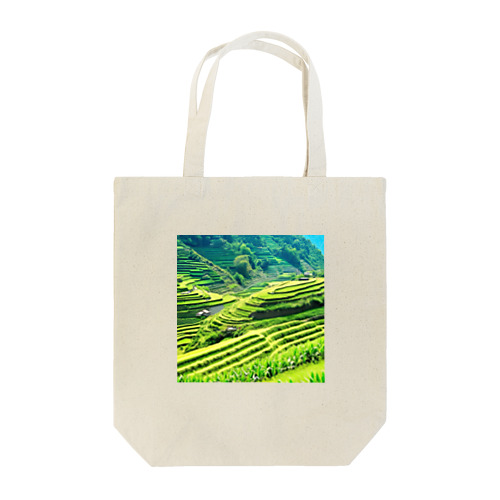 日本の原風景　棚田 Tote Bag