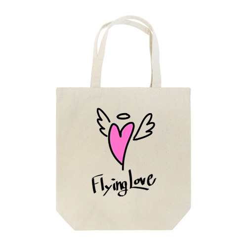 Flying Love Tote Bag