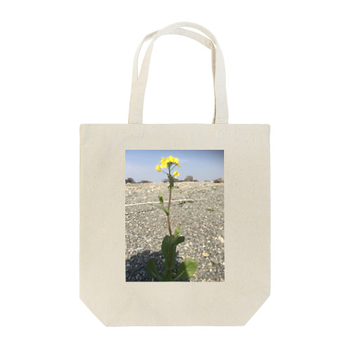 たくましく咲く花 Tote Bag