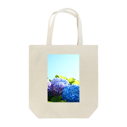 青空と紫陽花 Tote Bag
