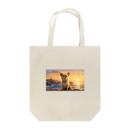 サンセットチワワ Tote Bag