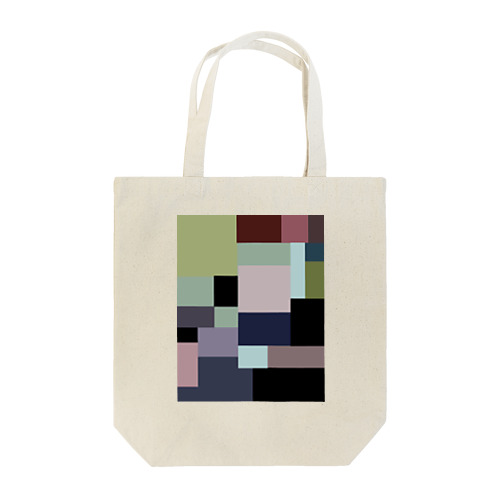 カラーブロックタテハピネス Tote Bag