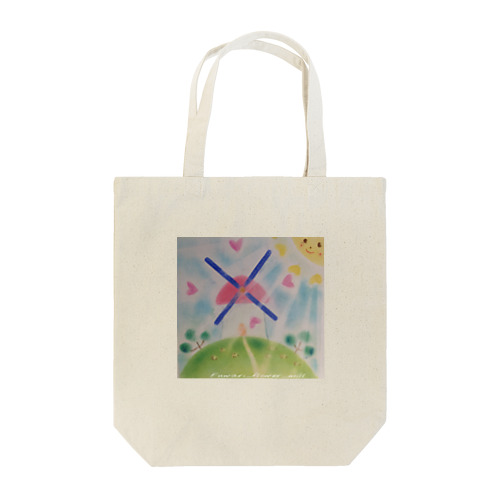 Ai no oka _fuwari_flower_mill Tote Bag