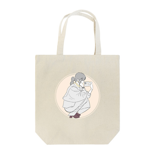 自撮りちゃん Tote Bag