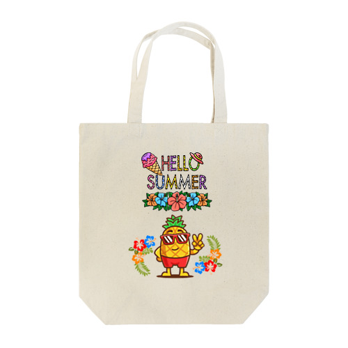 夏シリーズ　パイナップルおじさん Tote Bag