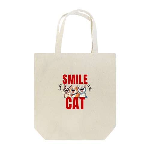 SMILE CAT トートバッグ