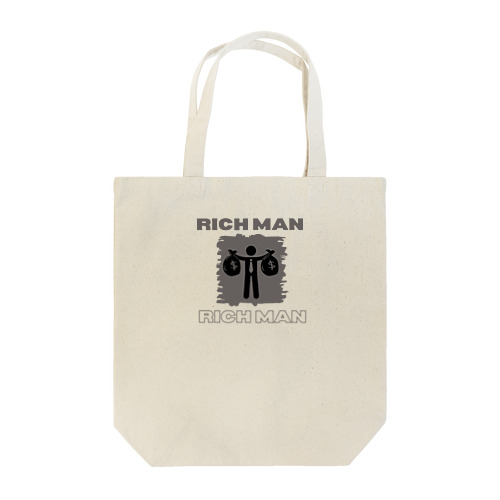 リッチマン1 Tote Bag