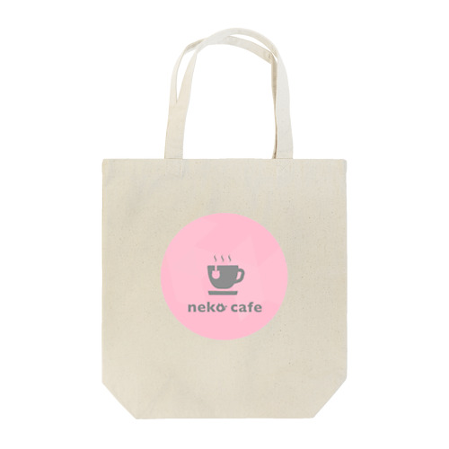 neko cafe（ピンク）デザインイラスト Tote Bag