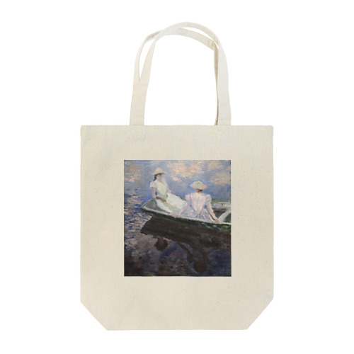クロード・モネの『舟遊び』 Tote Bag