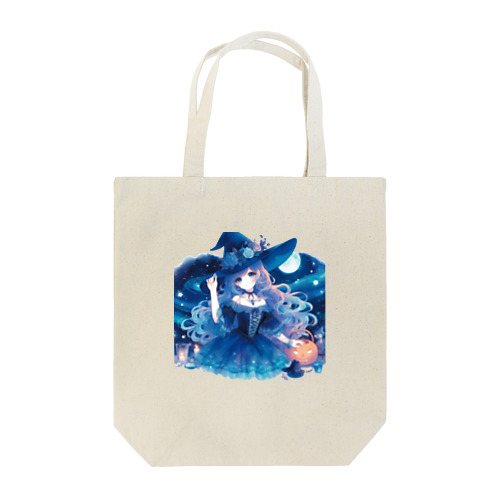 青い魔女 Tote Bag