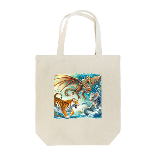 異世界の戦い Tote Bag