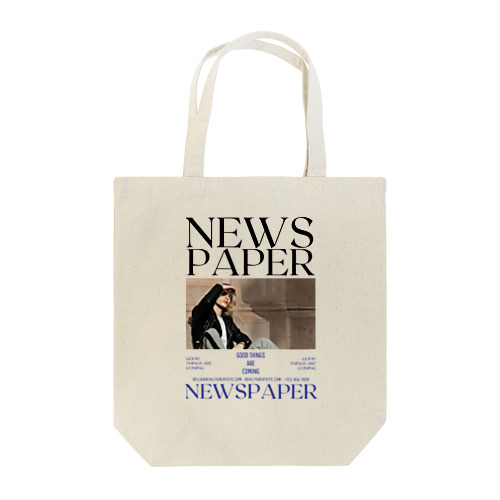 NEWS PAPER Tote Bag