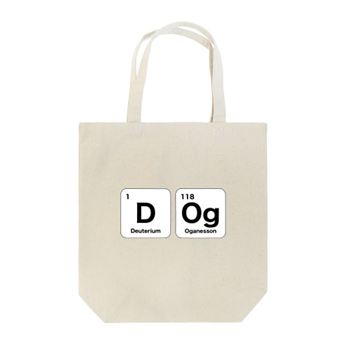 元素記号でDog Tote Bag