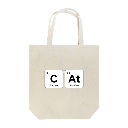 元素記号でCat その２ Tote Bag