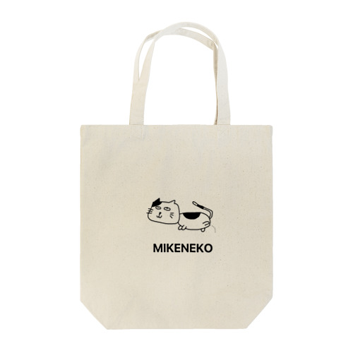 立ちションする三毛猫 Tote Bag