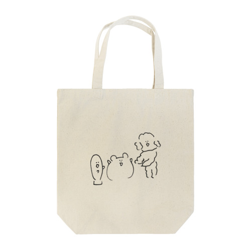 きゅーちゃんキマちゃんマミちゃん Tote Bag