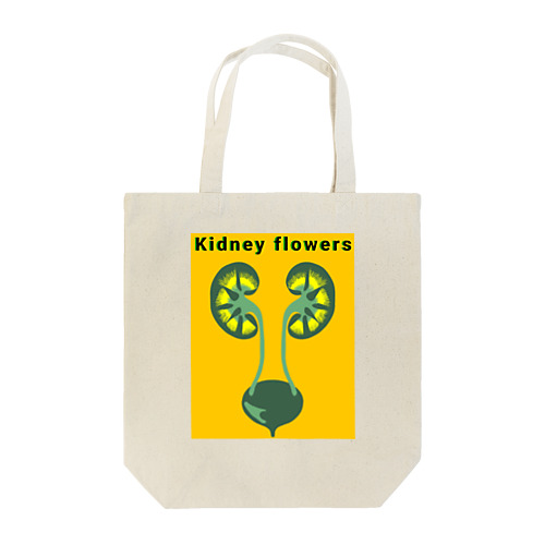 Kidney flowers Tote Bag