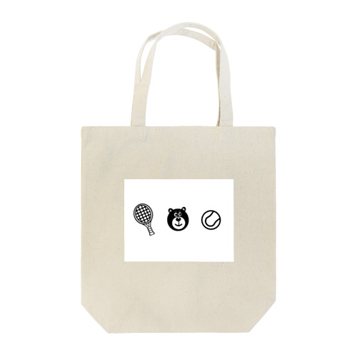 テニスベア Tote Bag