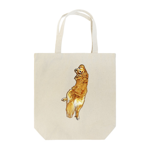 golden retriever Tote Bag