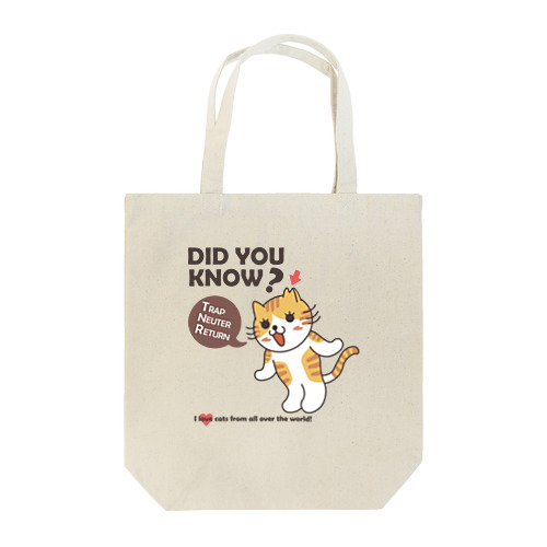 TNRにゃんこ Tote Bag