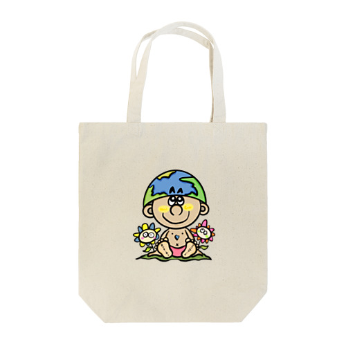 カラフルアース君 Tote Bag