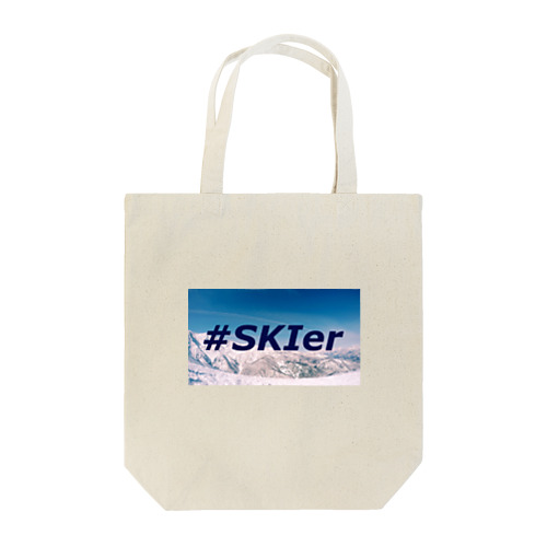 #SKIer /スキーヤー トートバッグ