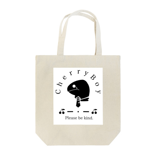 Cherry Boy Tote Bag