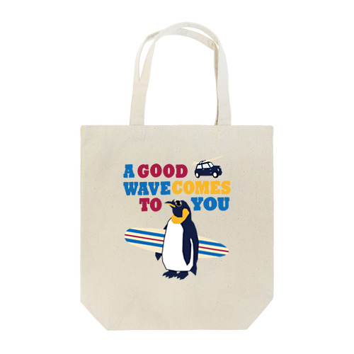 ペンギンサーファー Tote Bag