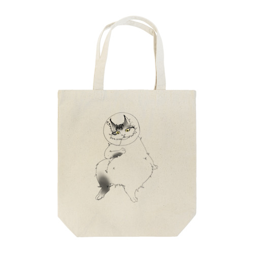 おいら去勢中猫 線画 Tote Bag