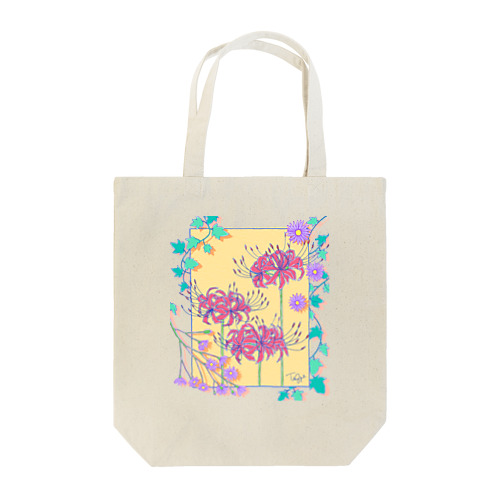 九月のお花盛り沢山 Tote Bag