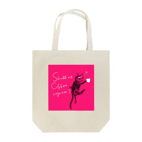 Shall we Coffee together? Tote Bag