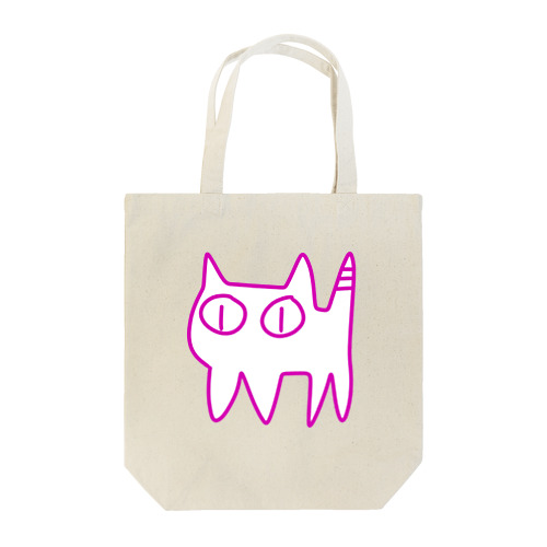 ねこですから。ピンク Tote Bag