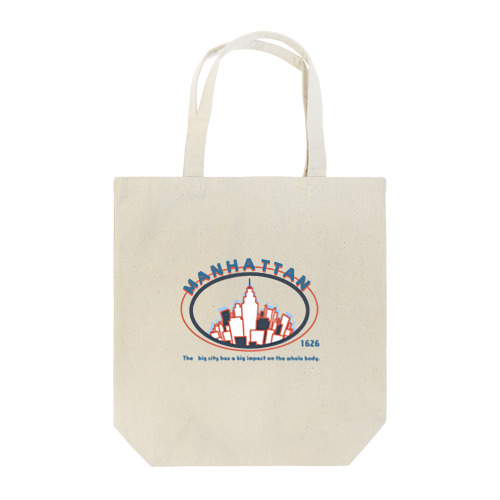 Manhattan 1626 Round Ver. Tote Bag