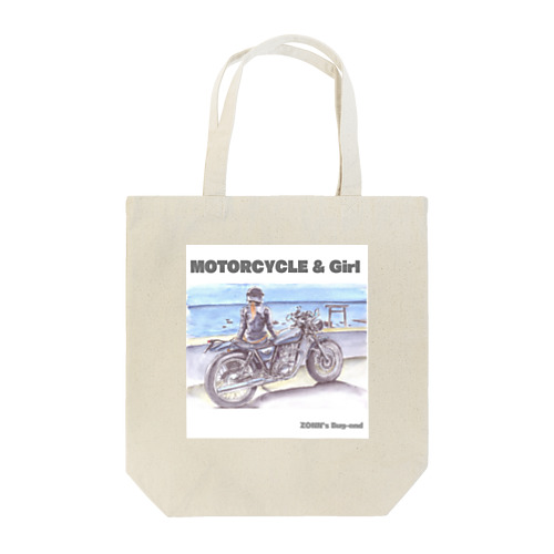 バイク女子スケッチ　01 Tote Bag
