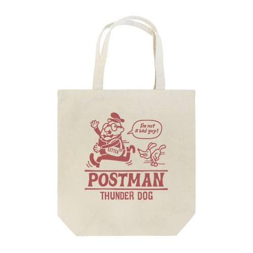 ポストマンとサンダードッグ Tote Bag