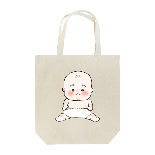 薄毛赤ちゃん(おむつ) Tote Bag