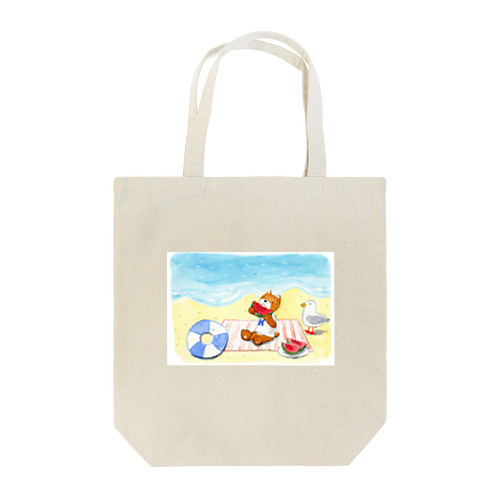 くまえるの夏休み Tote Bag