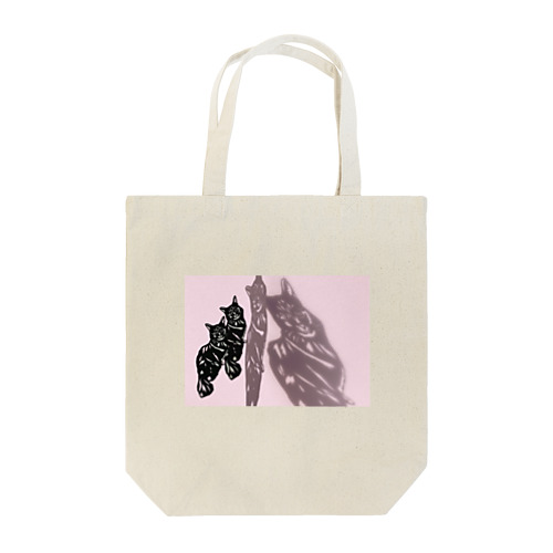 双子猫 Tote Bag