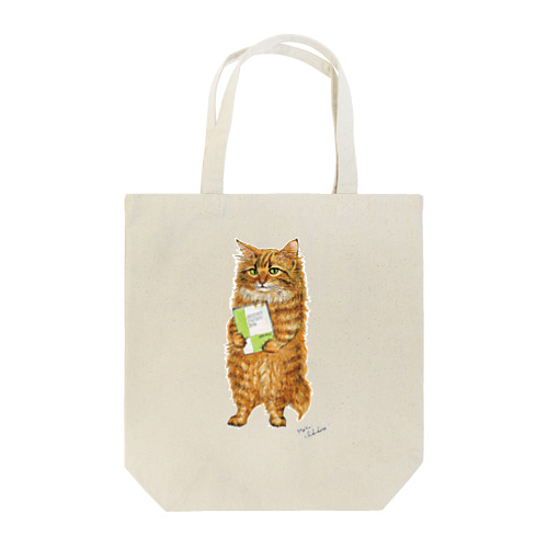 教授の猫 Tote Bag