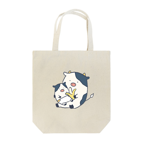 親子うし Tote Bag